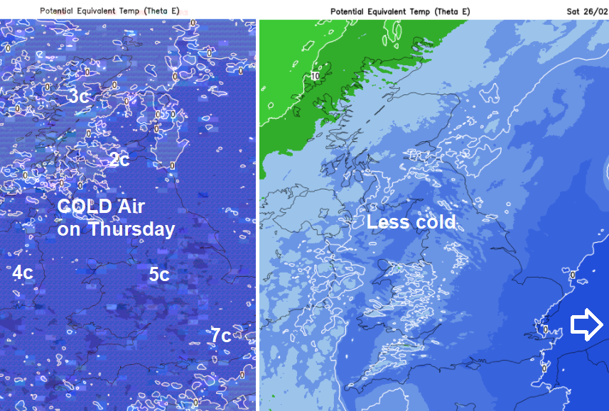 UK weather this weekend, not as cold