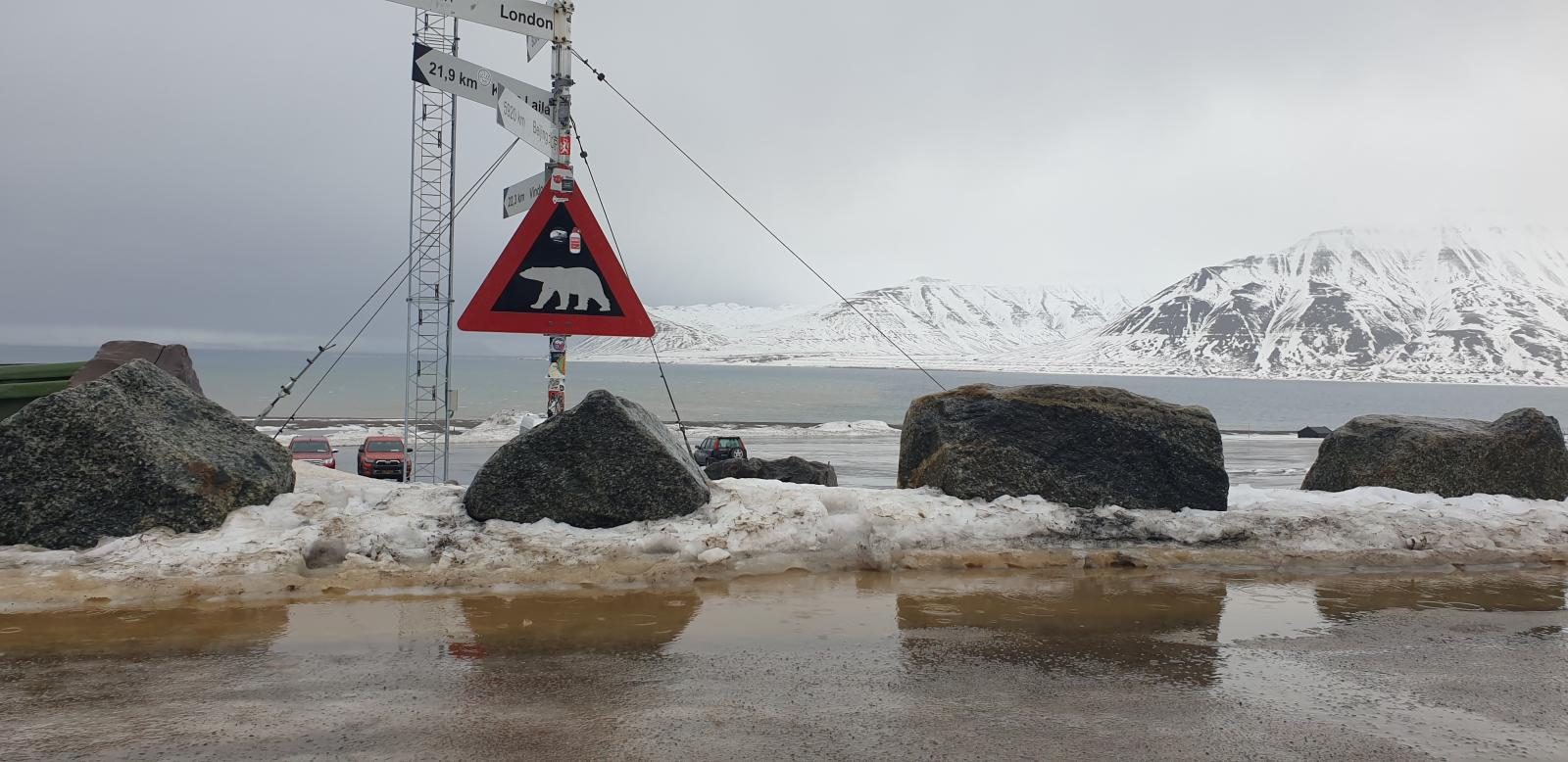 Svalbard Arctic rain