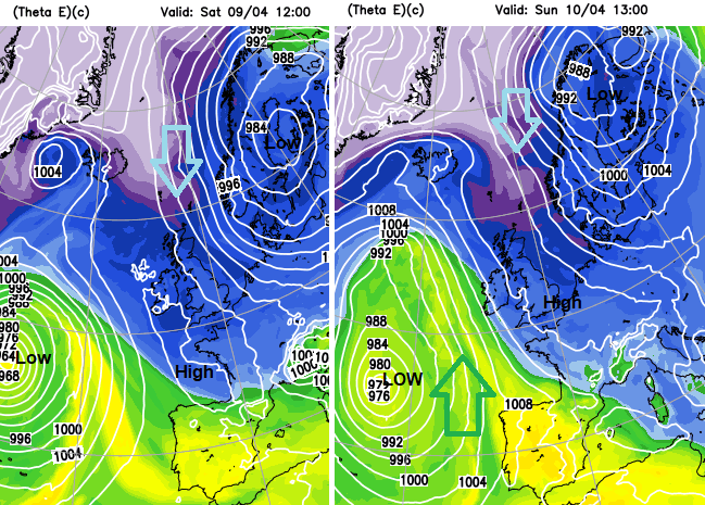 Cold air for the weekend weather UKsnow