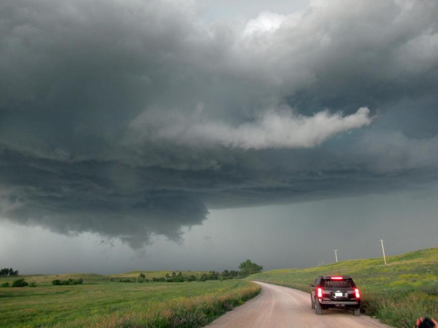 Storm chasing
