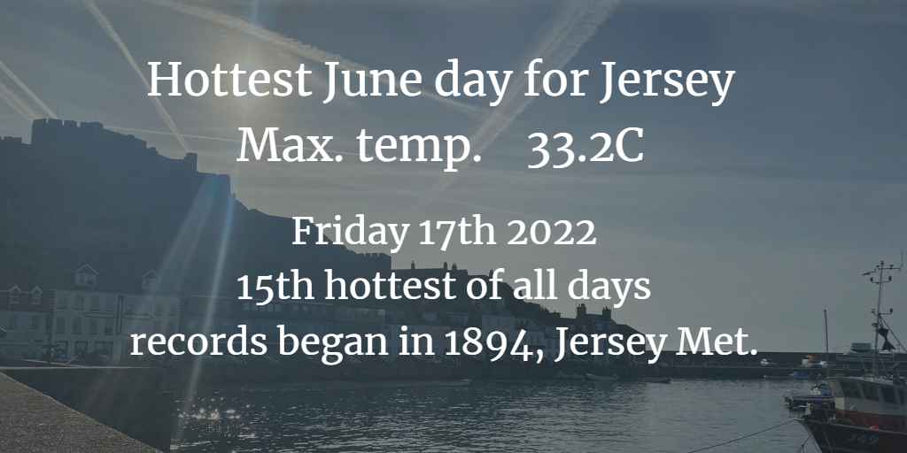 Hottest June Jersey day