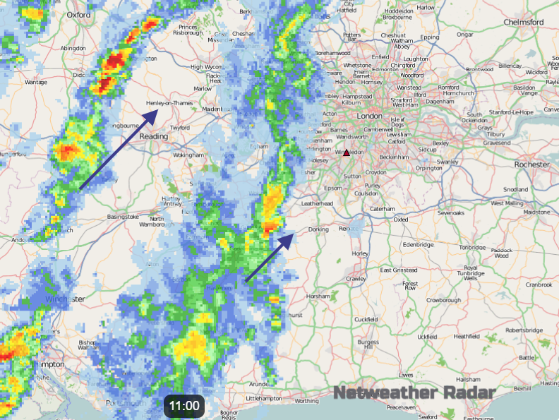 Wimbledon rain SW19