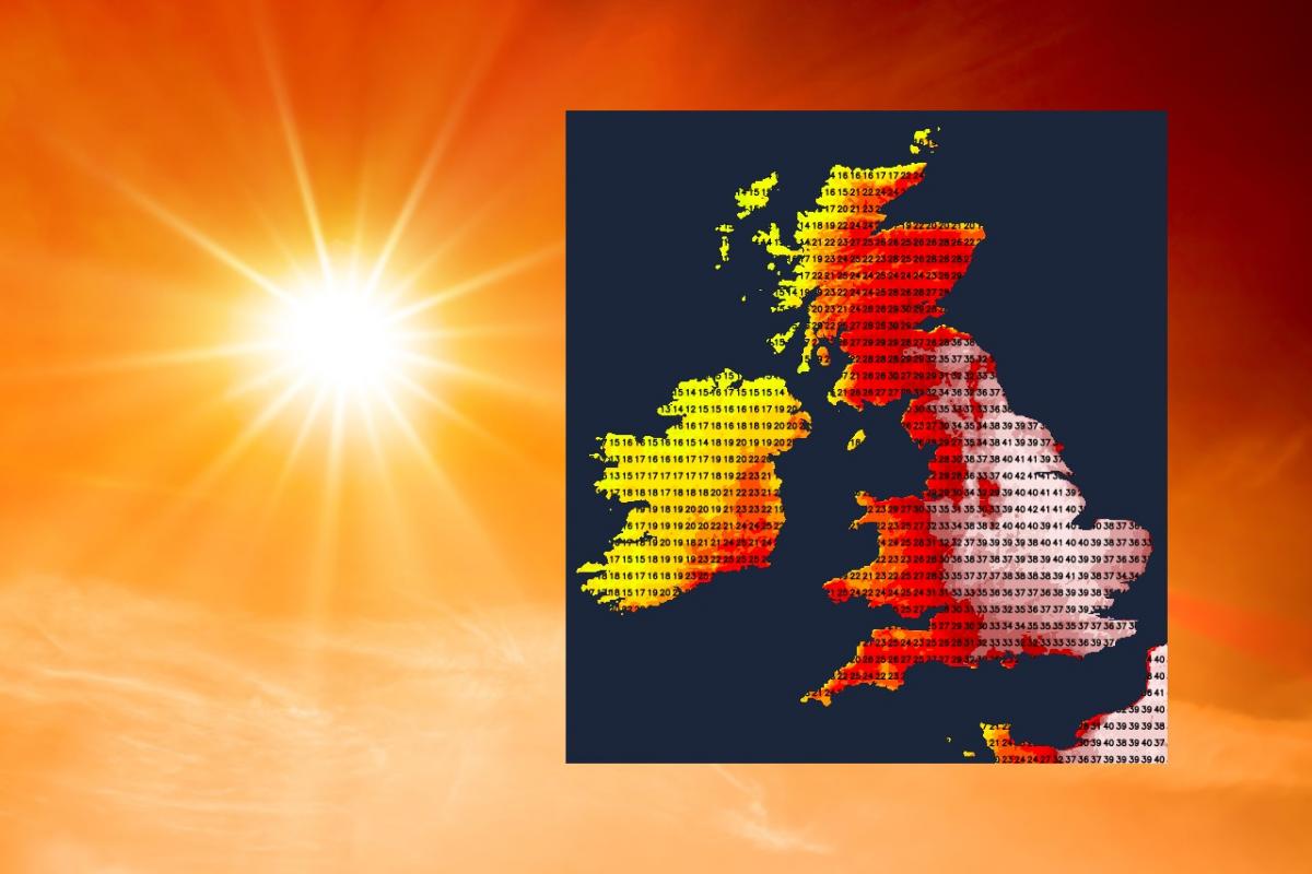 UK heatwave: Hottest day on record likely with highs of up to 42C