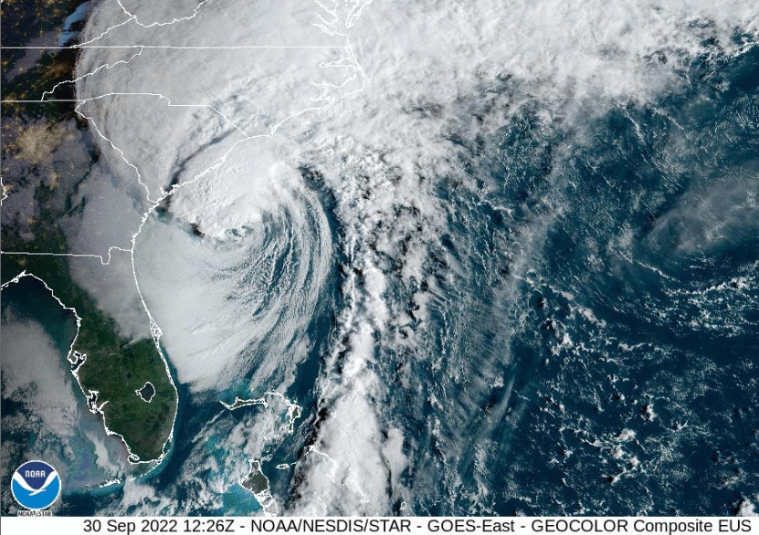 Hurricane Ian's next landfall. South Carolina on Friday as Florida is left reeling