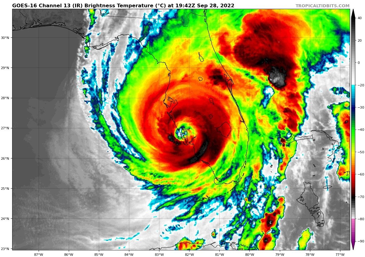 Major Hurricane Ian makes landfall along Florida's Gulf coast