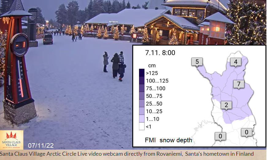 Lapland snow