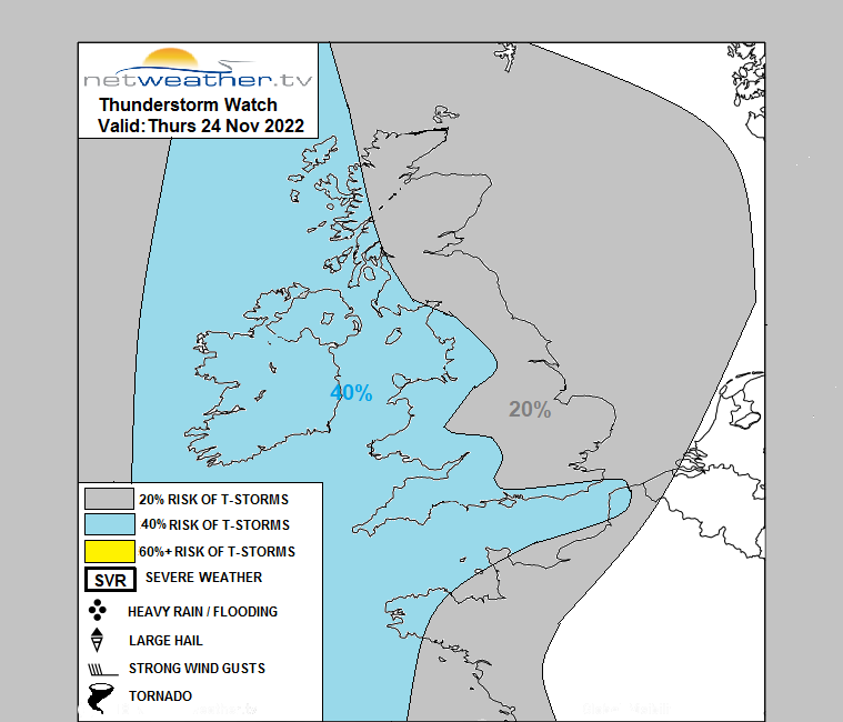 Severe Convective Weather & Storms Forecast - Netweather.tv