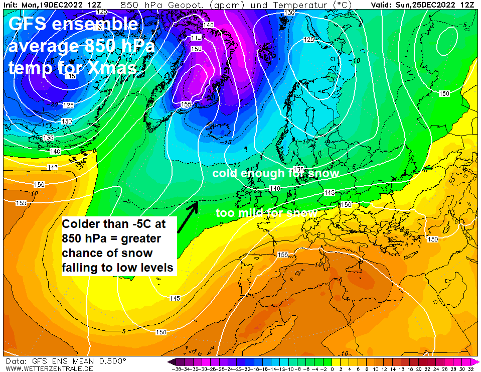 Christmas Forecast will it snow? Model mayhem paints an unclear