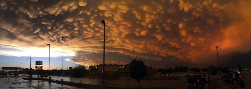 End of the Day In Dodge City after the Storms were clearing away.