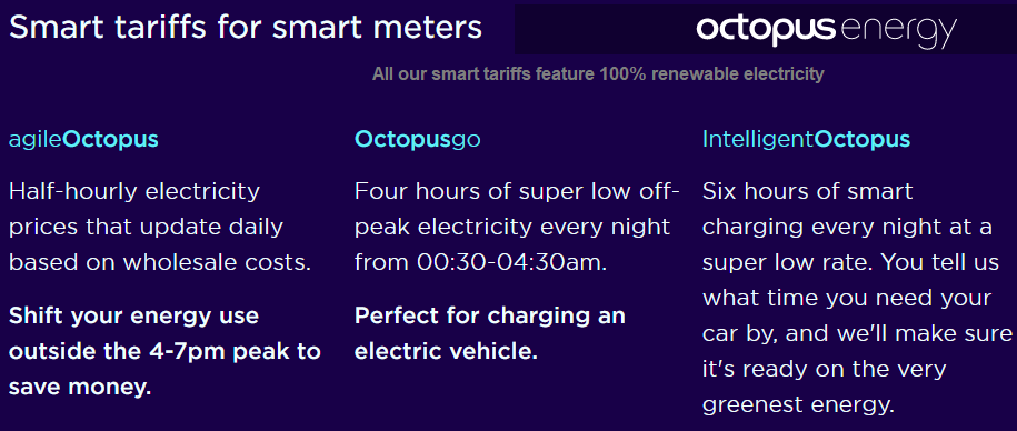 Octopus energy saving sessions