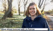 Week ahead: Fine with early fog in the south. Very windy for Scotland