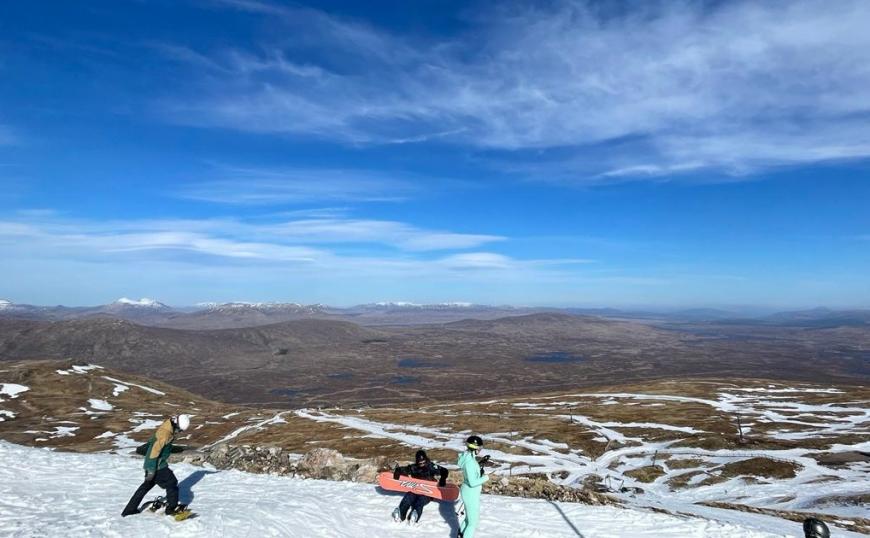 Scottish skiing and snowboarding