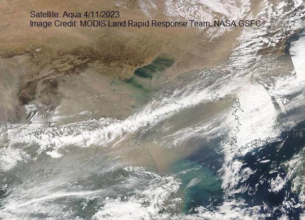 China MOngolia Sandstorm
