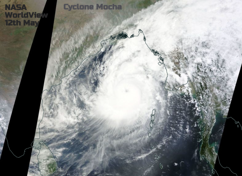 Cyclone Mocha: SE Bangladesh and Myanmar await storm surge from the Bay of Bengal