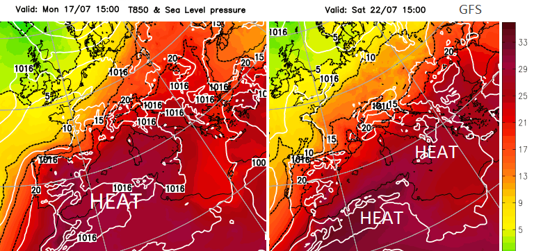 European heatwave