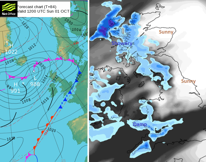 UK weather this weekend