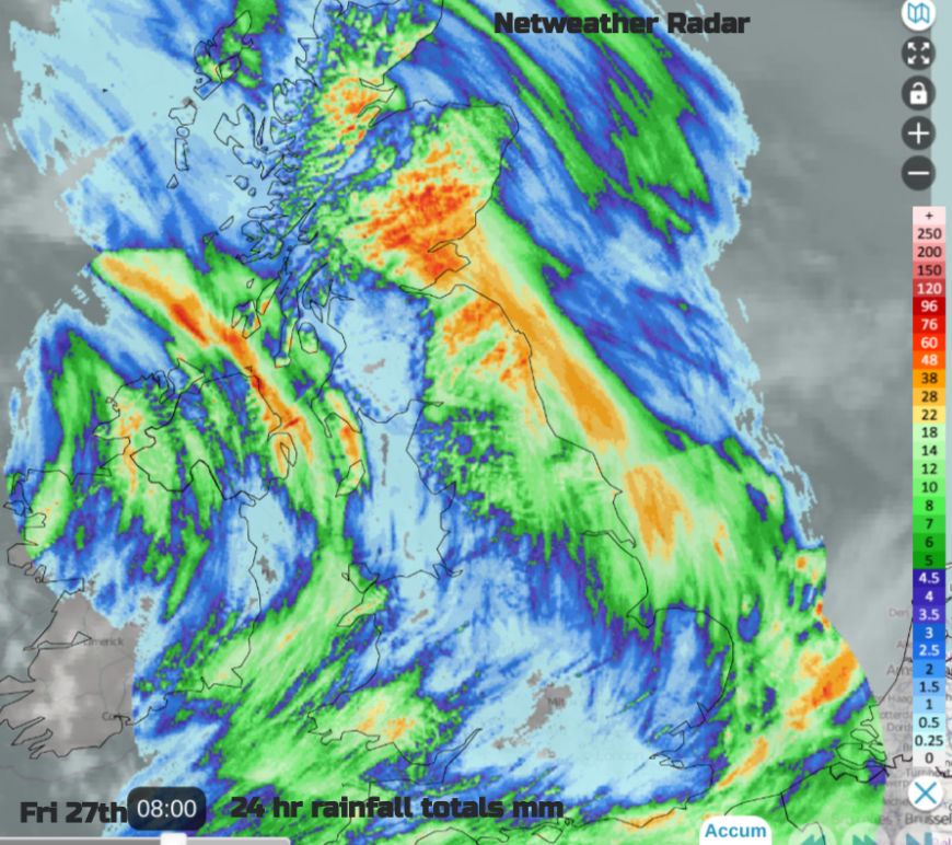 UK Flooding risk with more heavy rain 