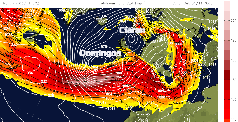 jet stream ciaran