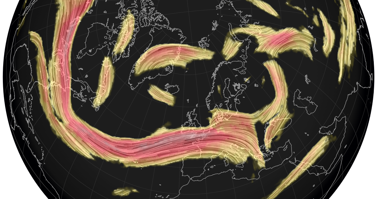 Northern Blocking keeping the Jet Stream further south with low ...