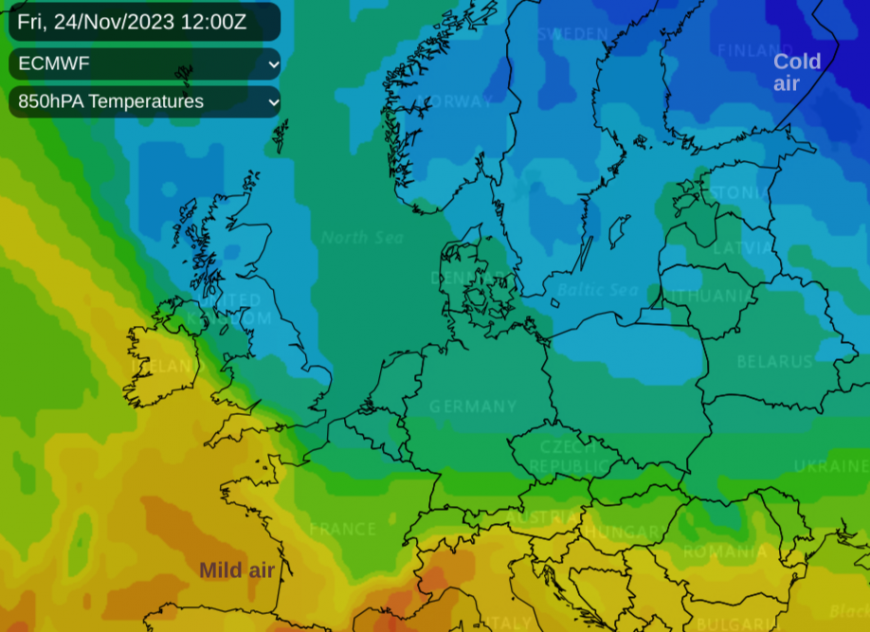 COld air Friday