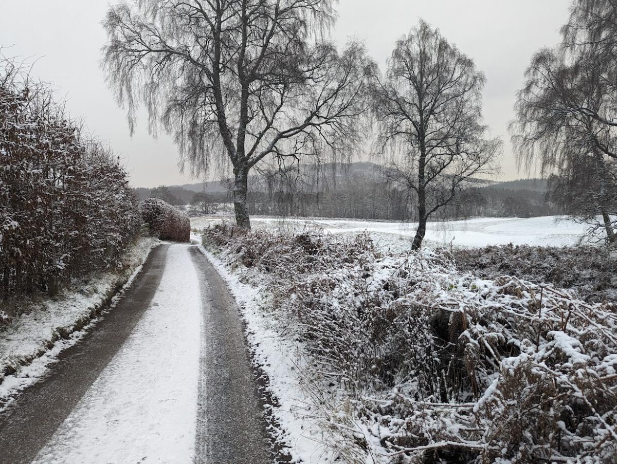 Snow watch on St Andrews Day