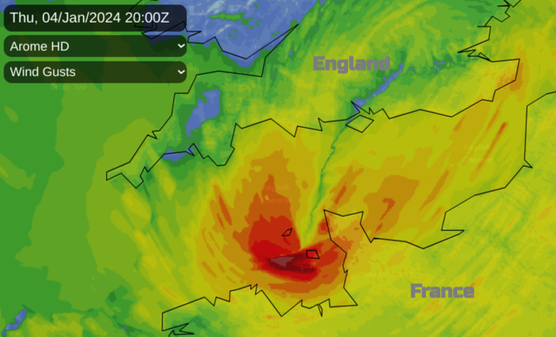 Channel Islands gales
