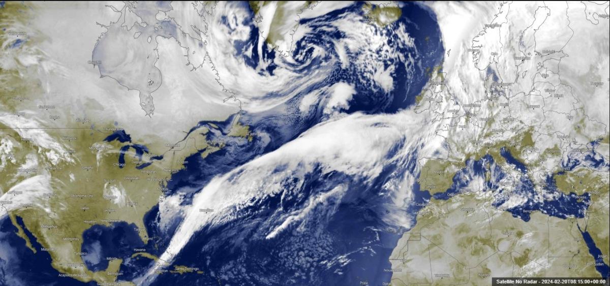Turning wetter and windier ahead of a cooler, showery end to the week