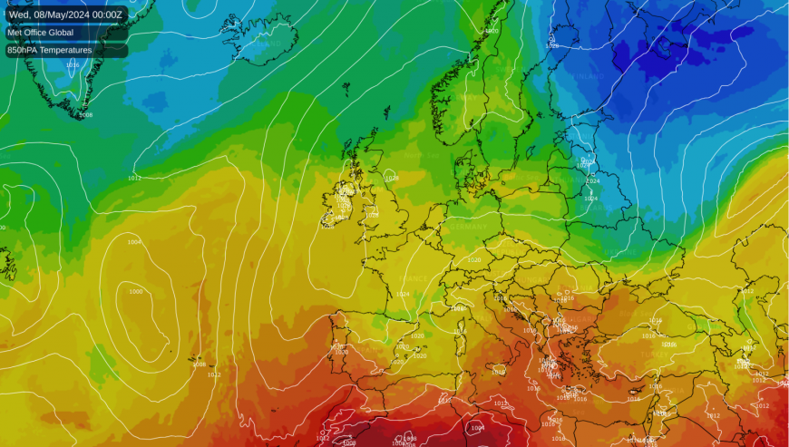 High pressure building next week