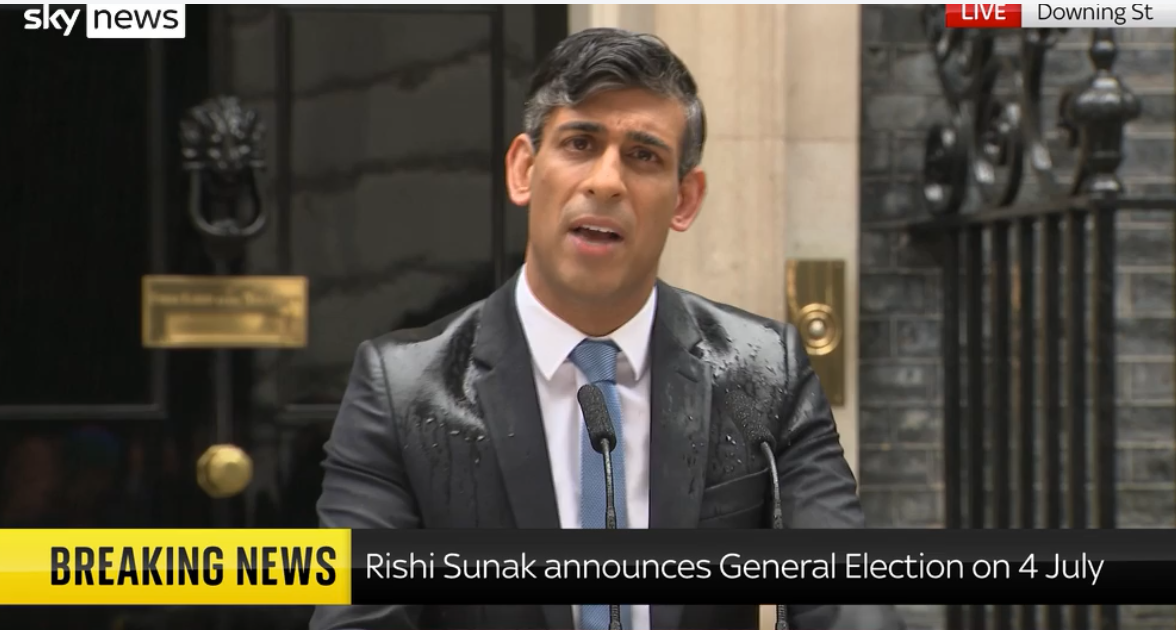 UK weather for 4th July after the soggy General Election announcement