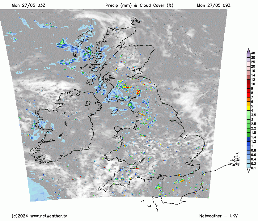 Bank Holiday Monday UK weather