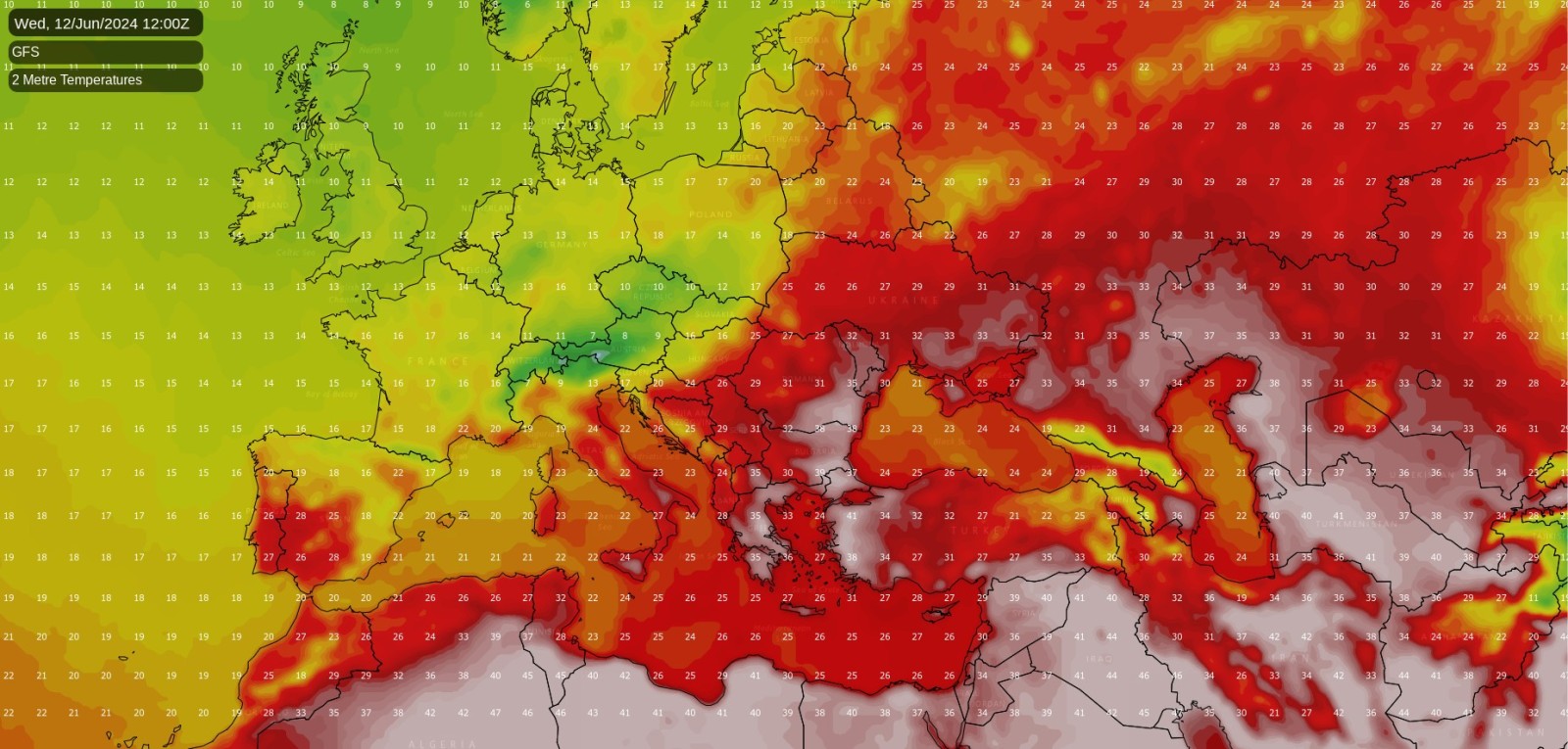 Parts of Southern Europe set for Intense Early Summer Heat As Northwest Europe Stays Cooler and Unsettled