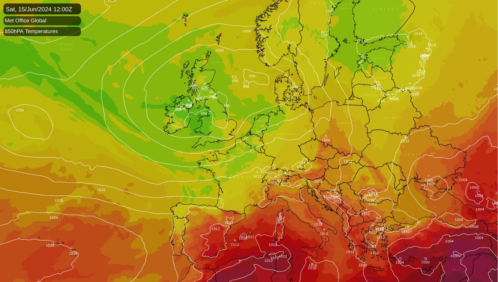 Exceptional Heatwaves in Other Parts of the World Contrast with Britain’s Cool Start to June