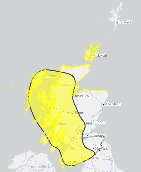 SEPA flood warning