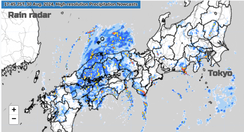 Typhoon shanshan radar