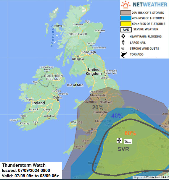 Severe thunderstorm watch