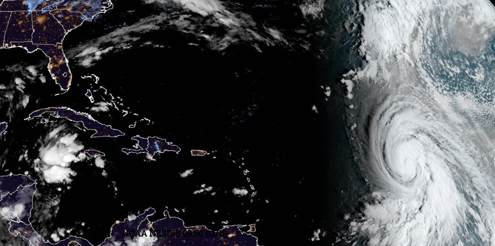 Hurricane activity has picked up as the former Kirk eyes the UK next week.