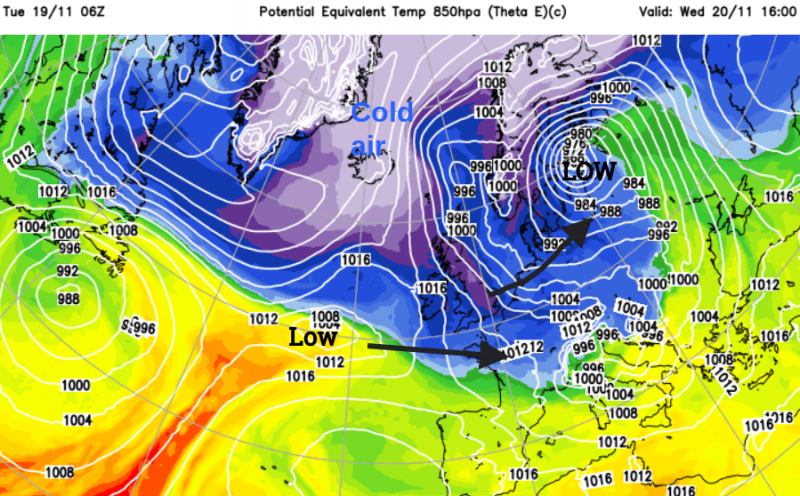 Arctic cold air uk weather