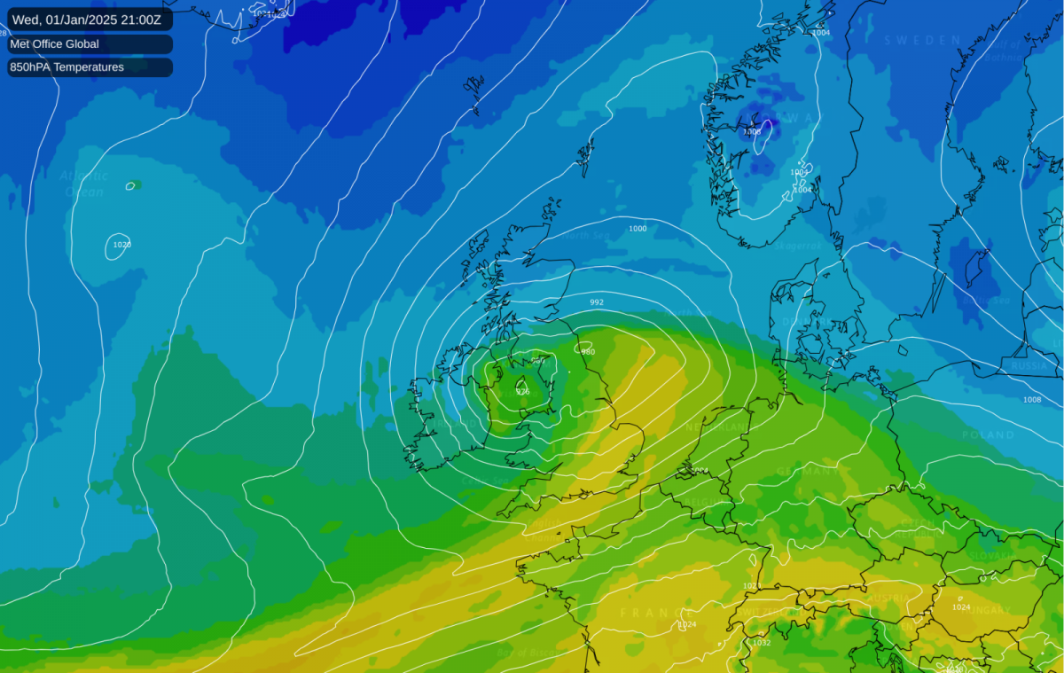 Rain, gales, then Arctic air as we move towards 2025