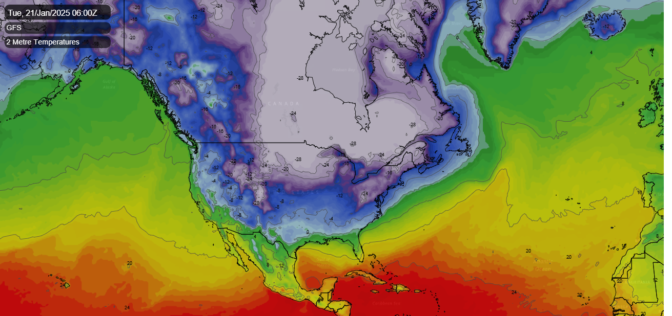 Significant arctic air outbreak will affect large parts of the U.S ...