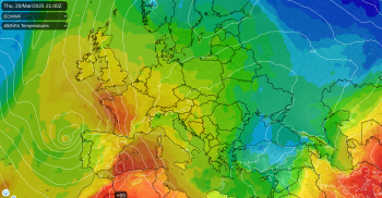 Week ahead - Sunny then Warm as the airmass changes
