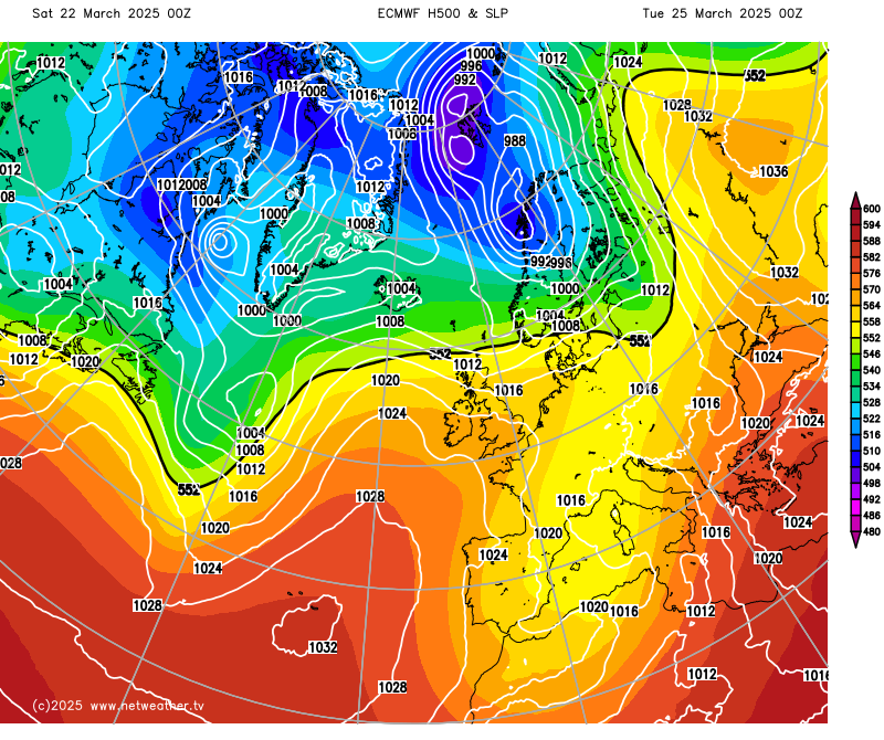 High pressure returning next week