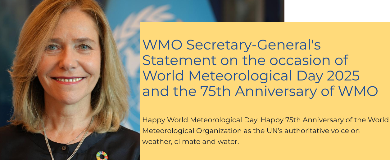 UN secretary general WMO