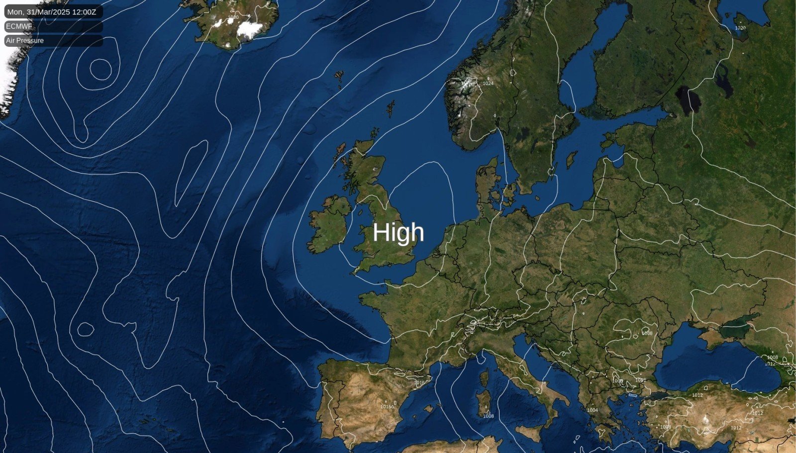 High pressure dominant during the week ahead