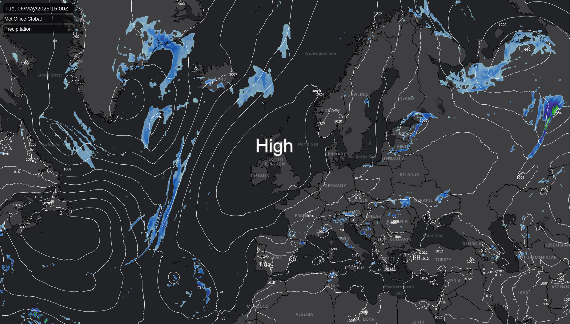 High pressure dominating the UK's weather (again)