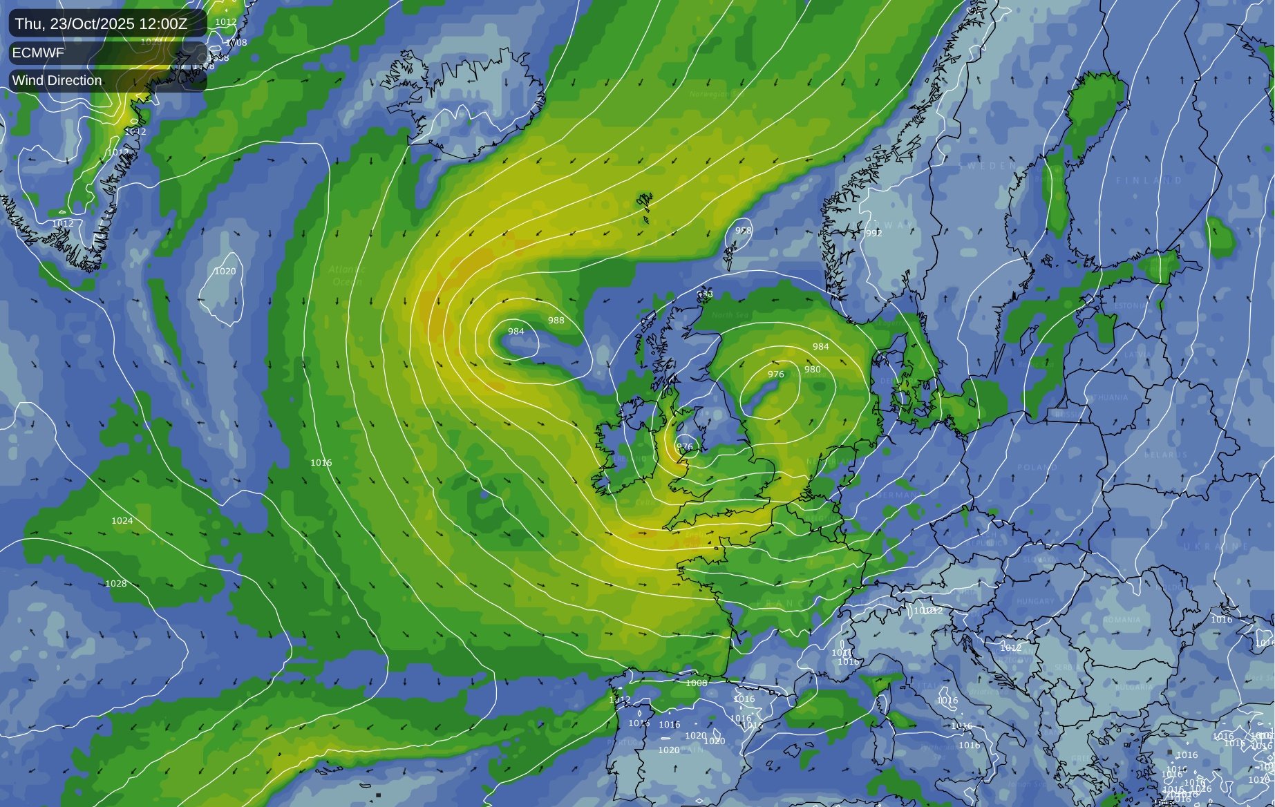Windy, unsettled week ahead then cold weekend northerlies