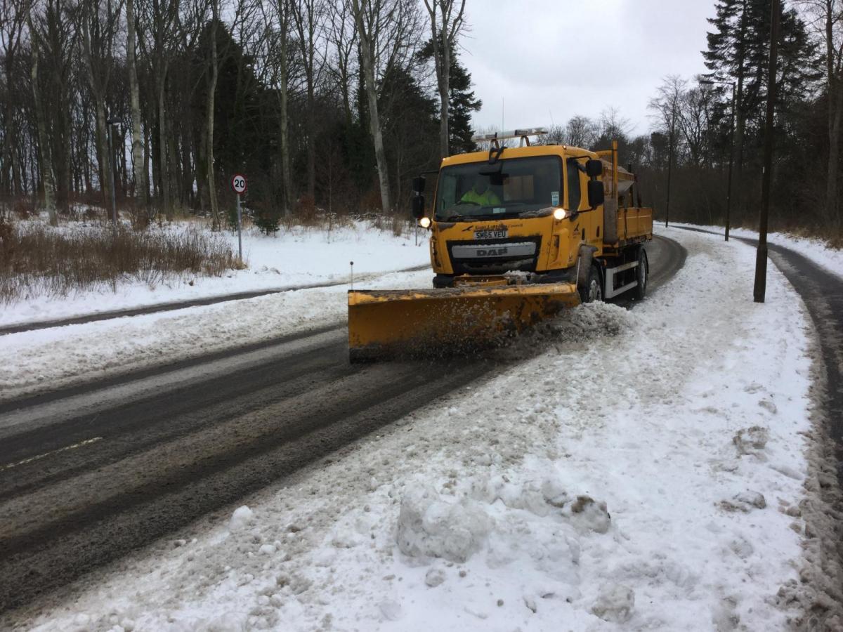 Grit: It's not magic dust. A behind the scenes look at salting roads and grit versus UK Snow